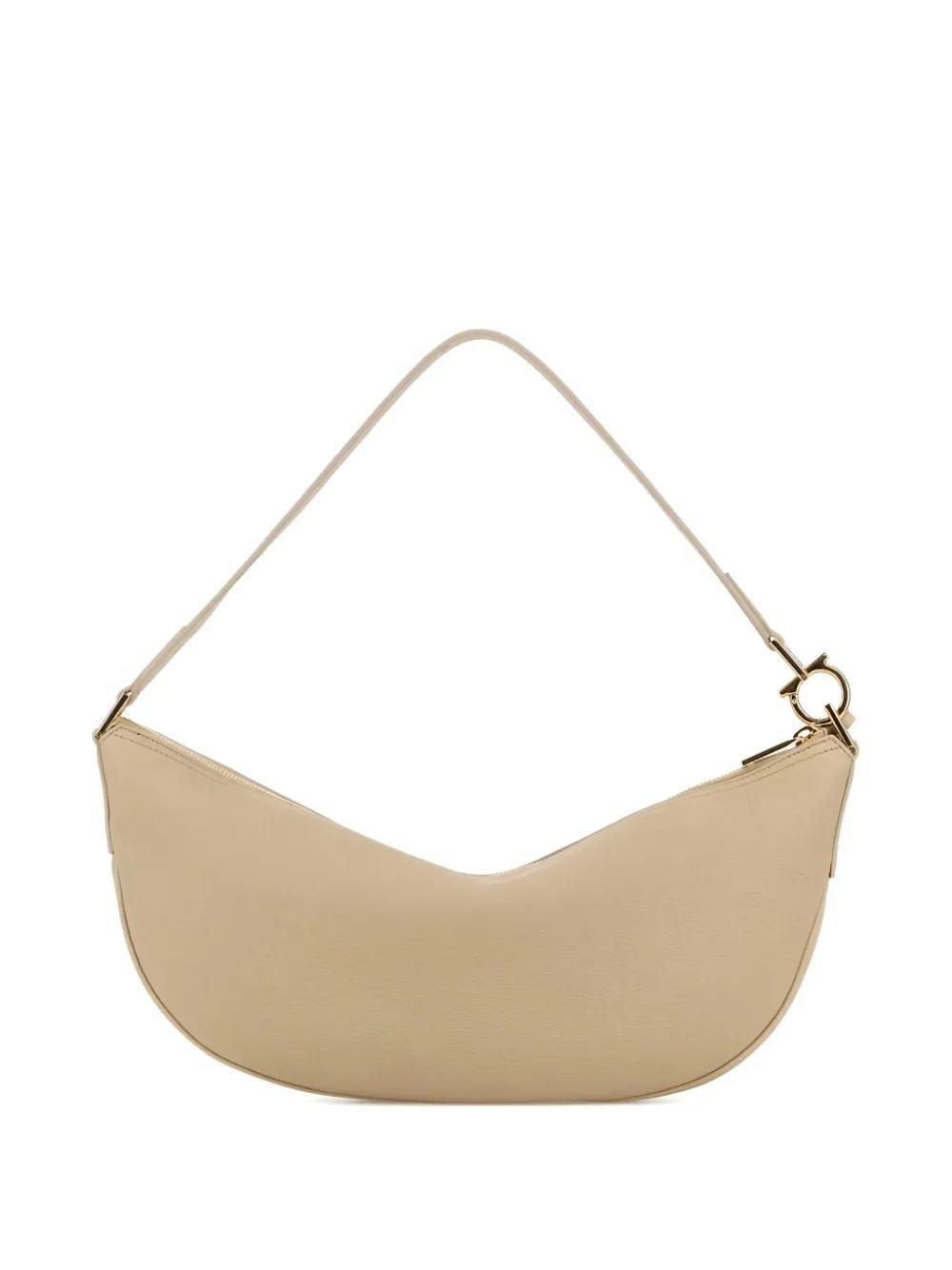 FERRAGAMO Small Hobo Bag In Claykuban Product Image