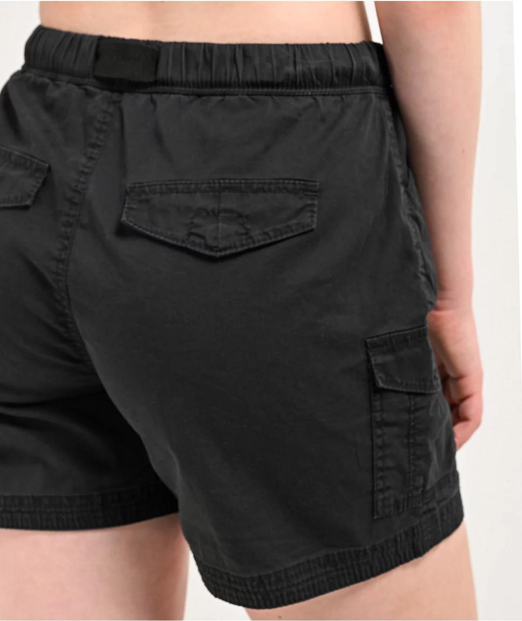 Unionbay Chase Black Utility Belt Shorts Product Image