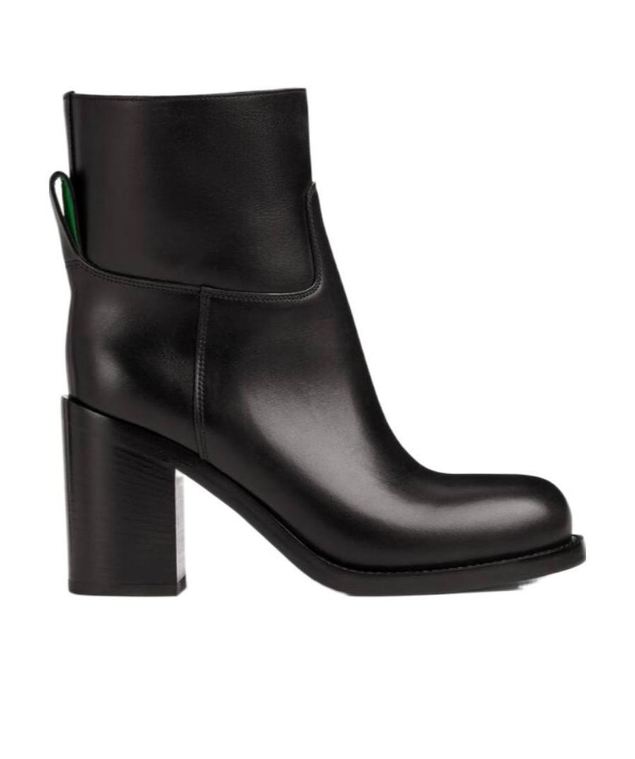 BOTTEGA VENETA Logo Boots In Black Product Image