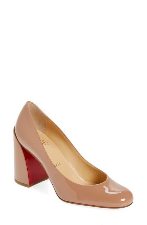 Miss Sab Patent Red Sole Pumps Product Image