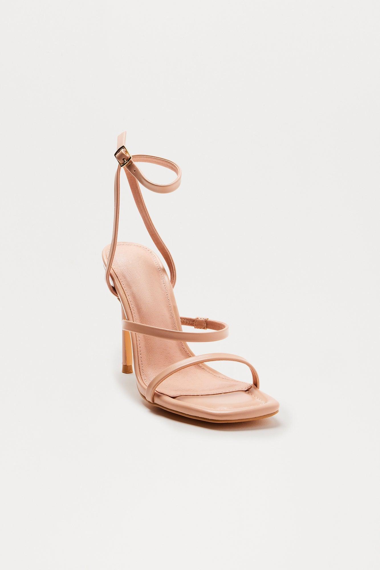 Kettner Heeled Sandals - Nude Product Image
