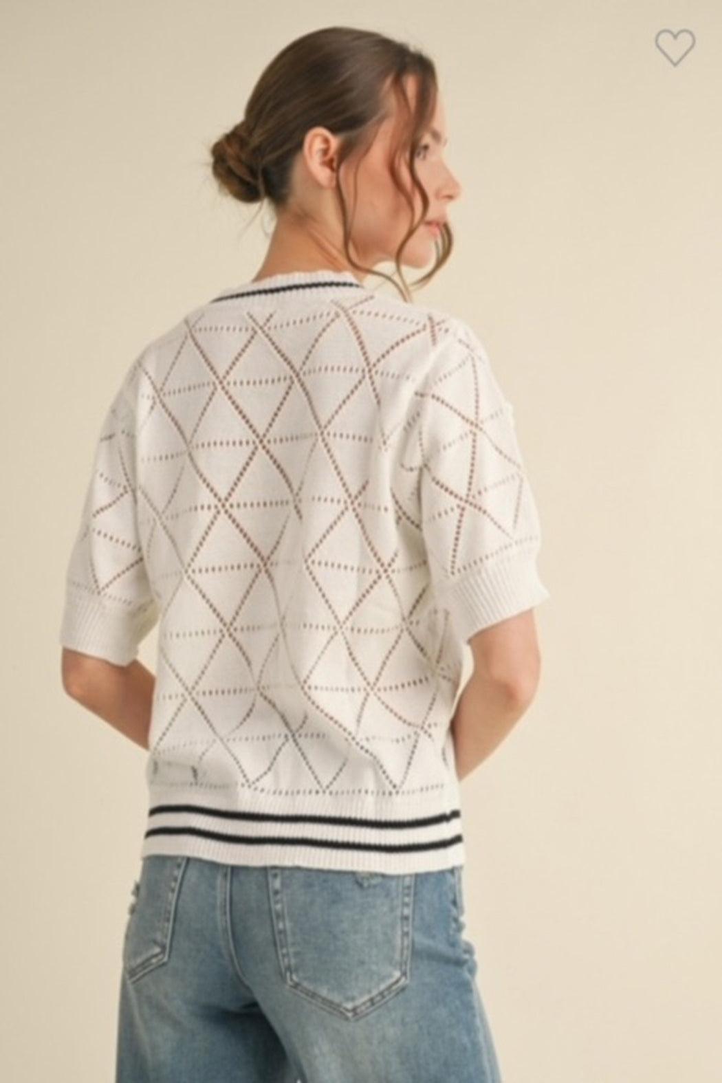 Crochet Roses Top Product Image
