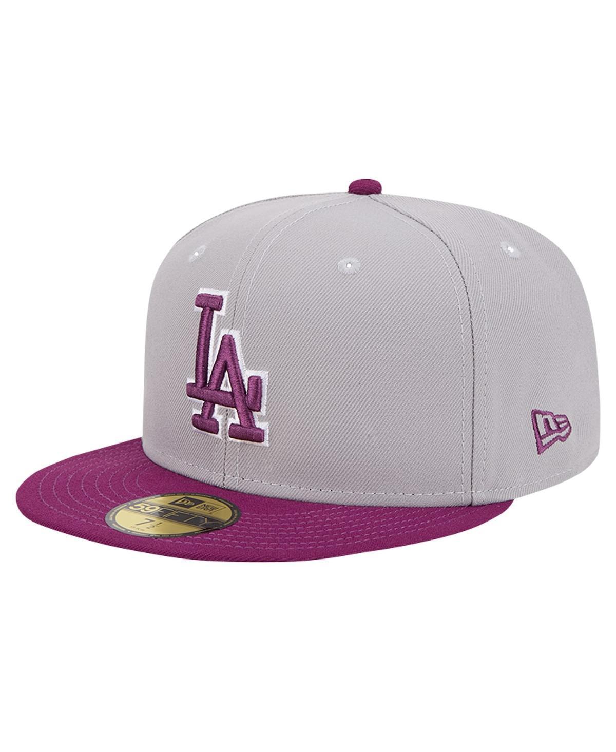 Men's New Era Green/Gray Los Angeles Dodgers Two-Tone Color Pack 59FIFTY Fitted Hat, Size: 7 3/4 Product Image