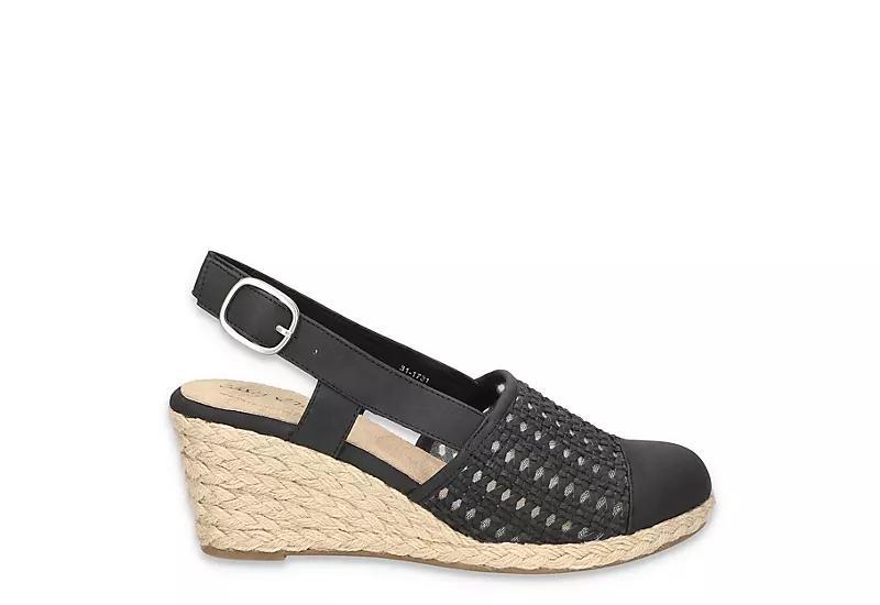 Easy Street Taffy Womens Slingback Espadrille Wedges Product Image