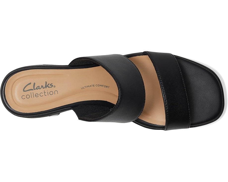 The Saige Double-Strap Sandal in Leather Product Image