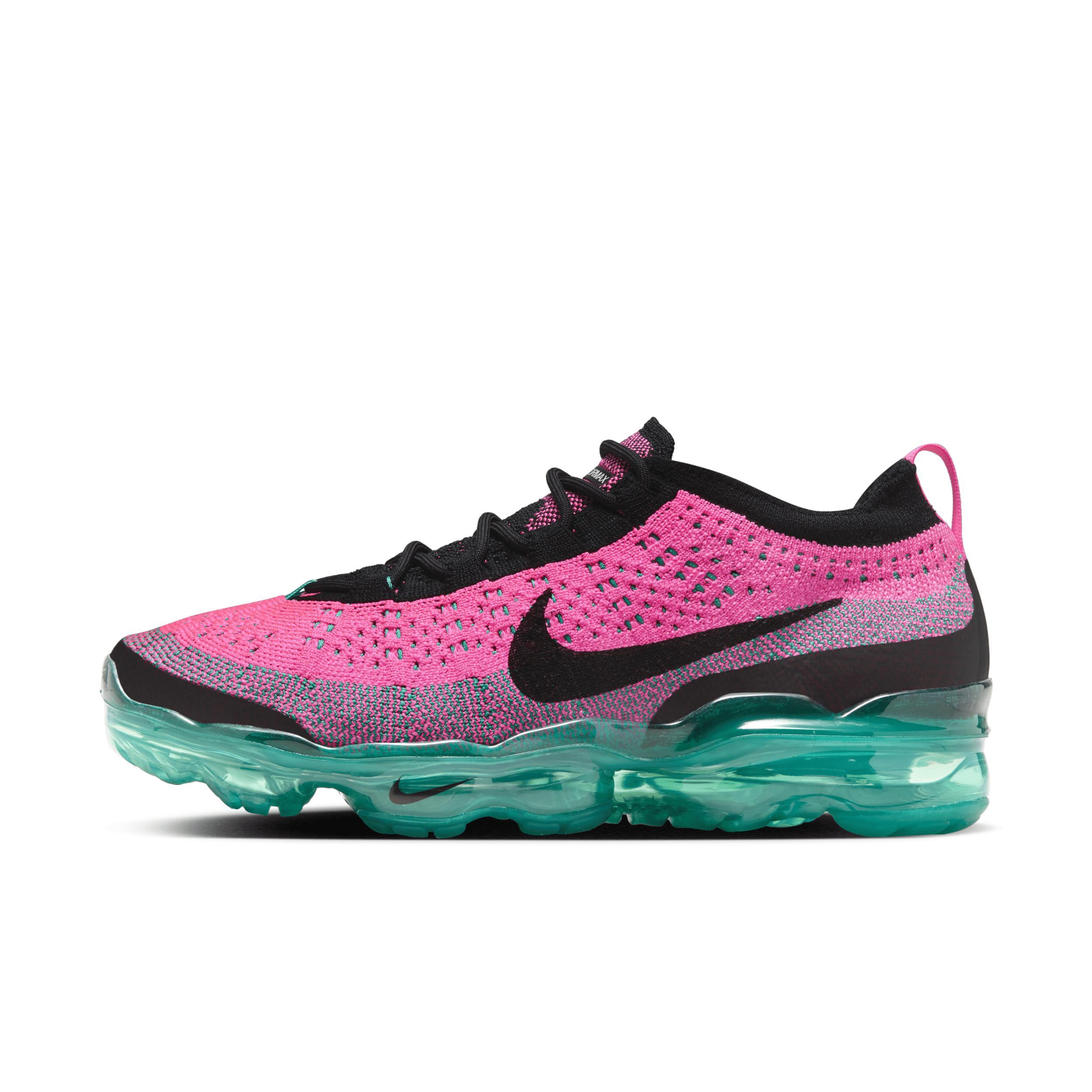 Nike Womens Air Vapormax Flyknit 2023 - Shoes Green/Black Product Image