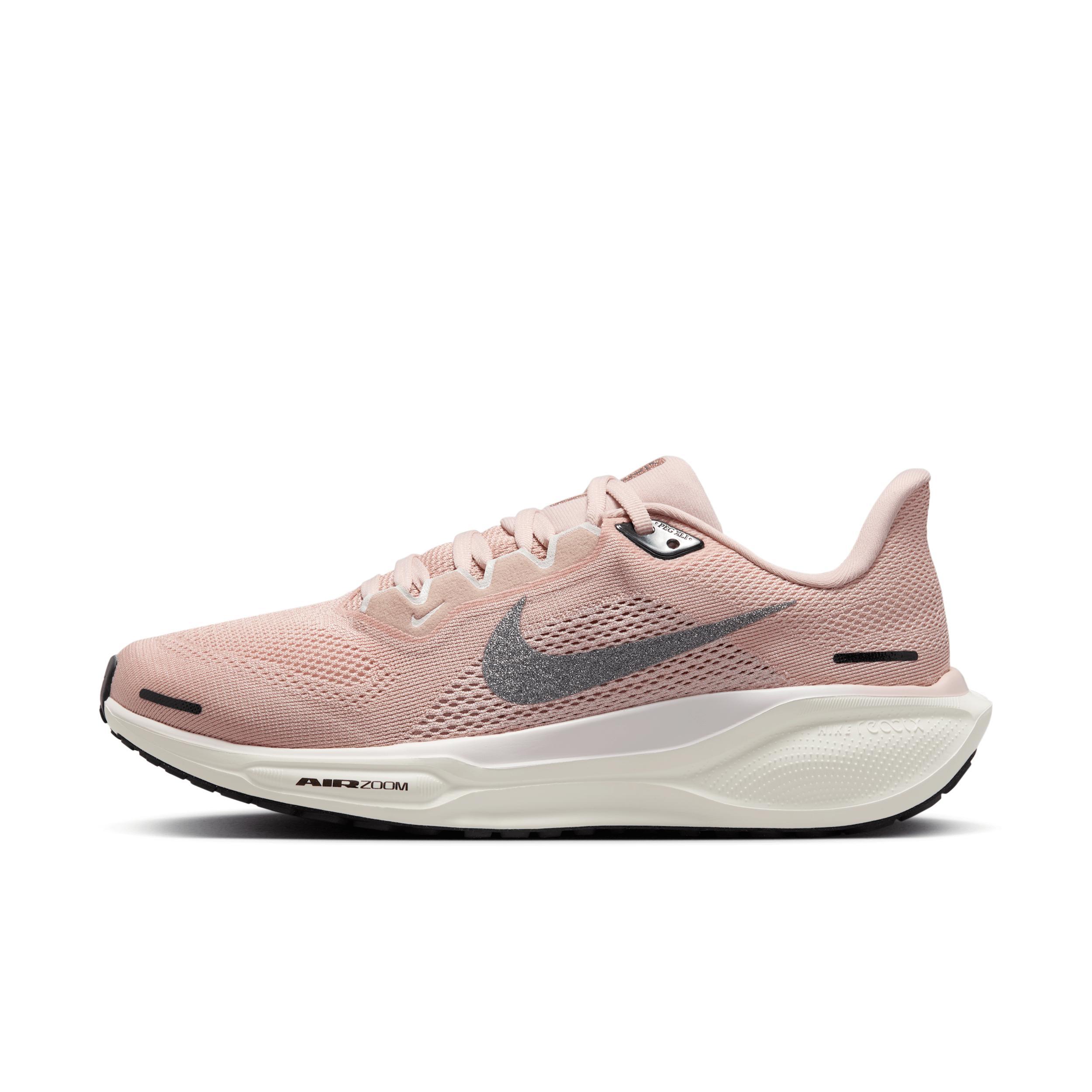 Nike Women's Pegasus 41 PRM Road Running Shoes with Metallic Accents Product Image