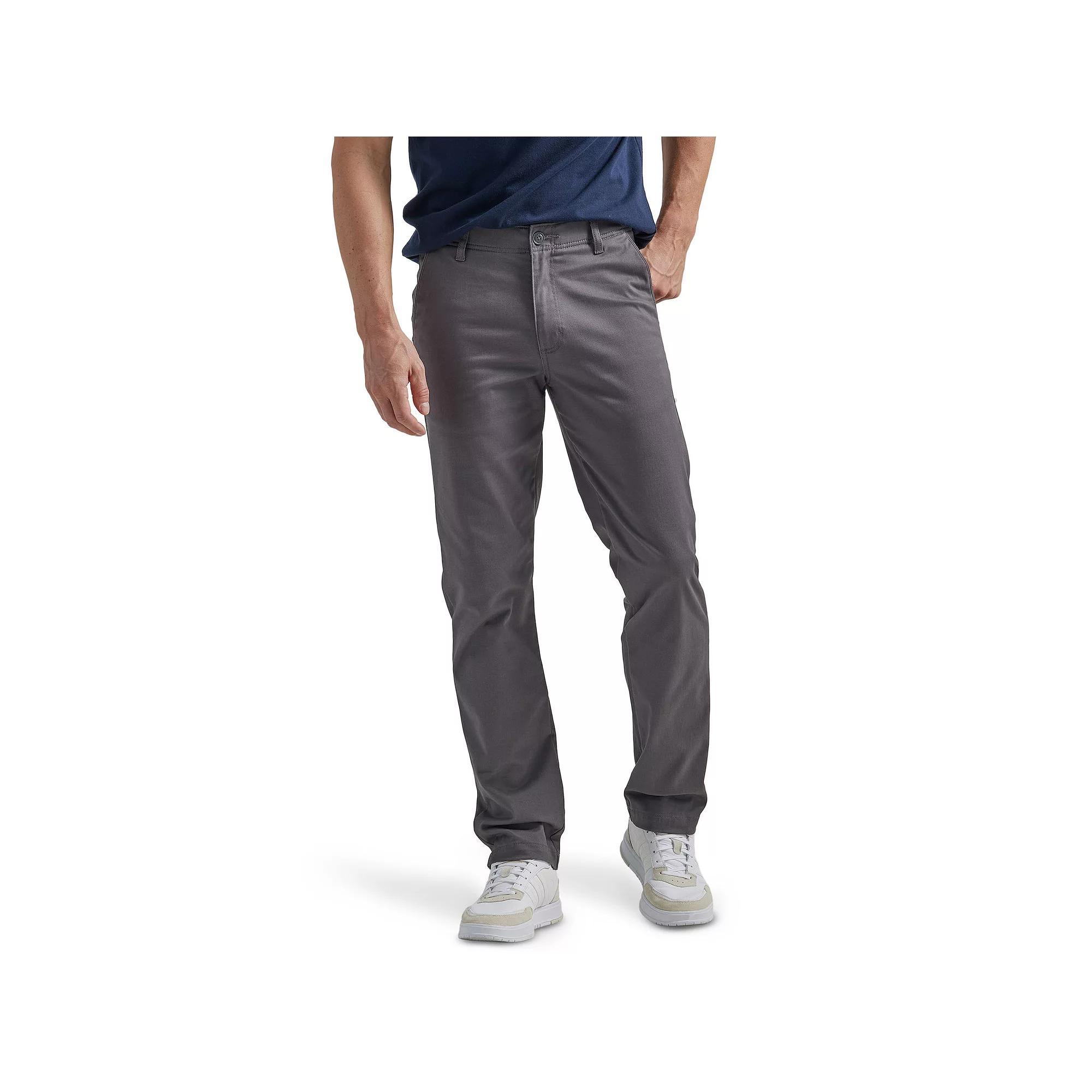 Men's Lee® Extreme Motion MVP Slim Fit Pants, Size: 40 X 32, Painter Gray Product Image