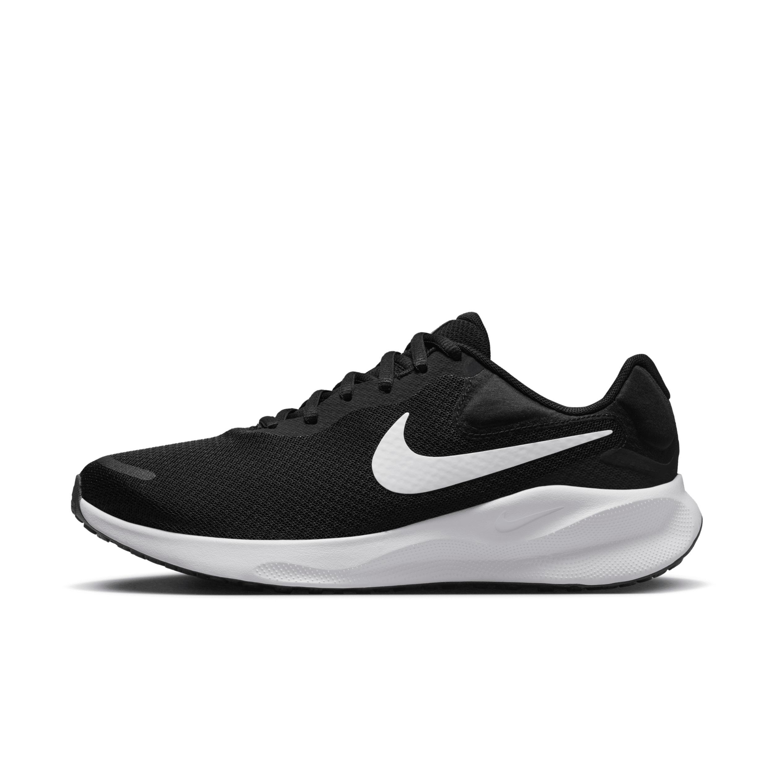 Nike Revolution 7 Women's Running Shoes, Size: 8.5 Wide, Black Product Image