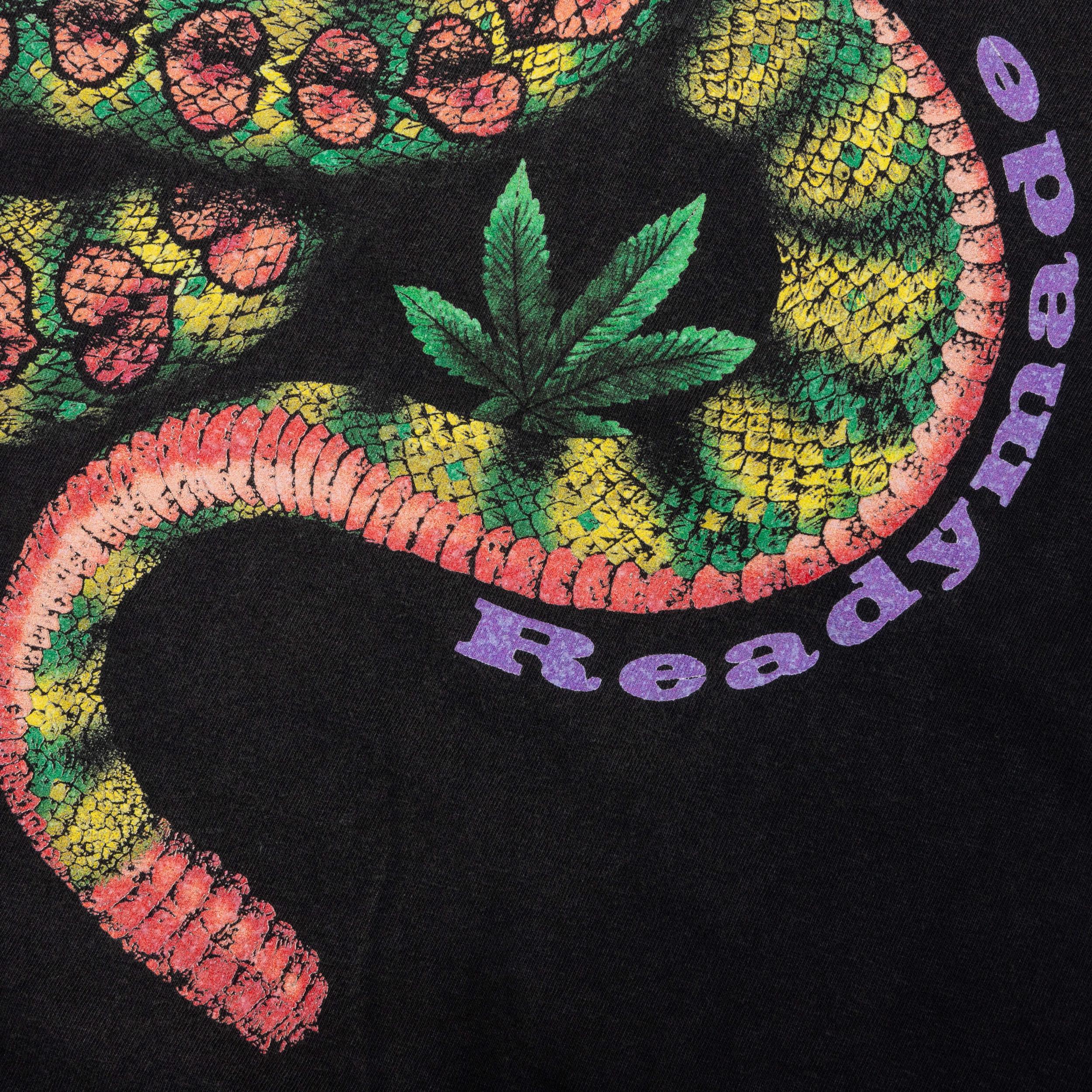 L/S Pocket T-Shirt Snake - Black Male Product Image