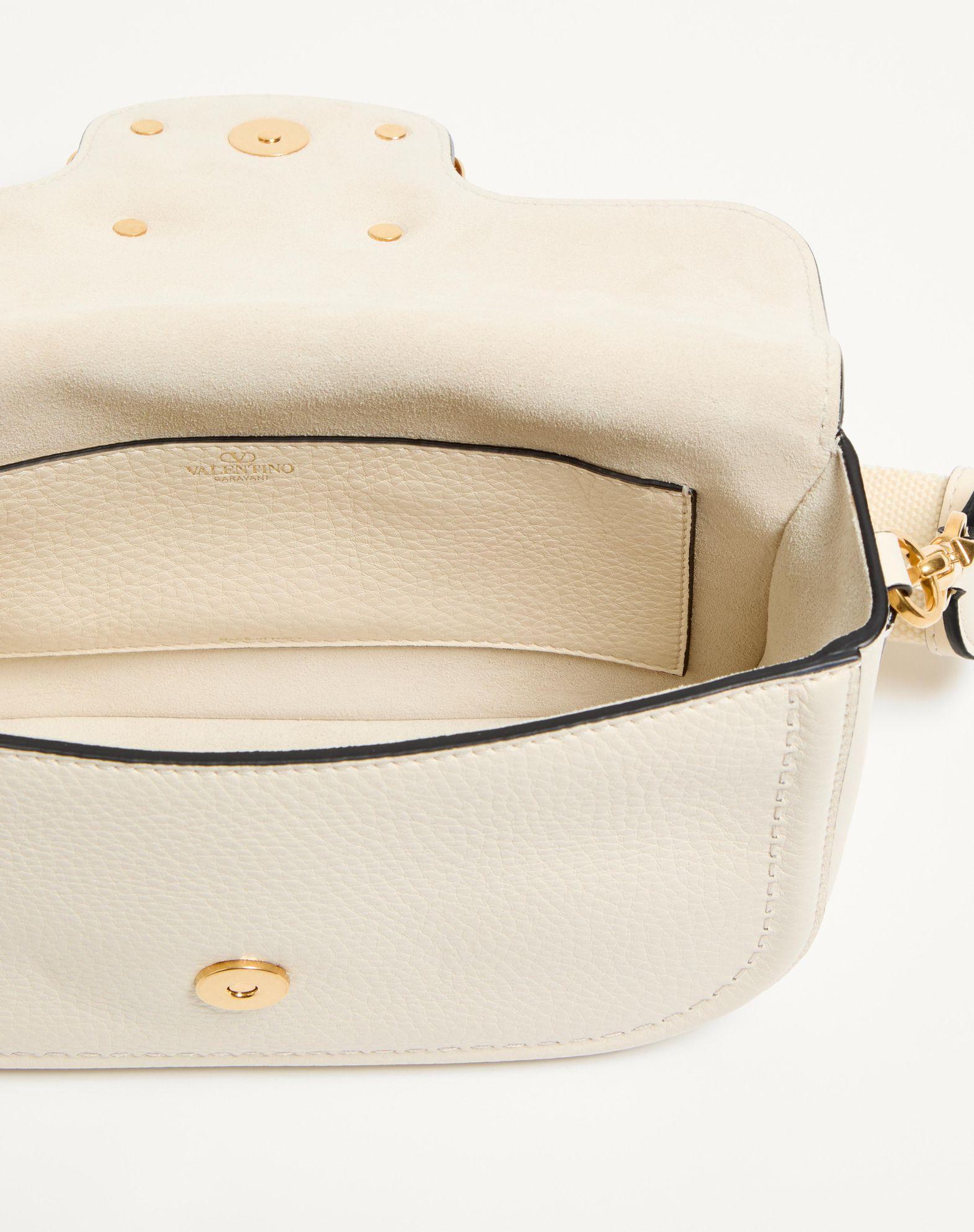 Valentino Garavani Alltime Grainy Calfskin Shoulder Bag Product Image