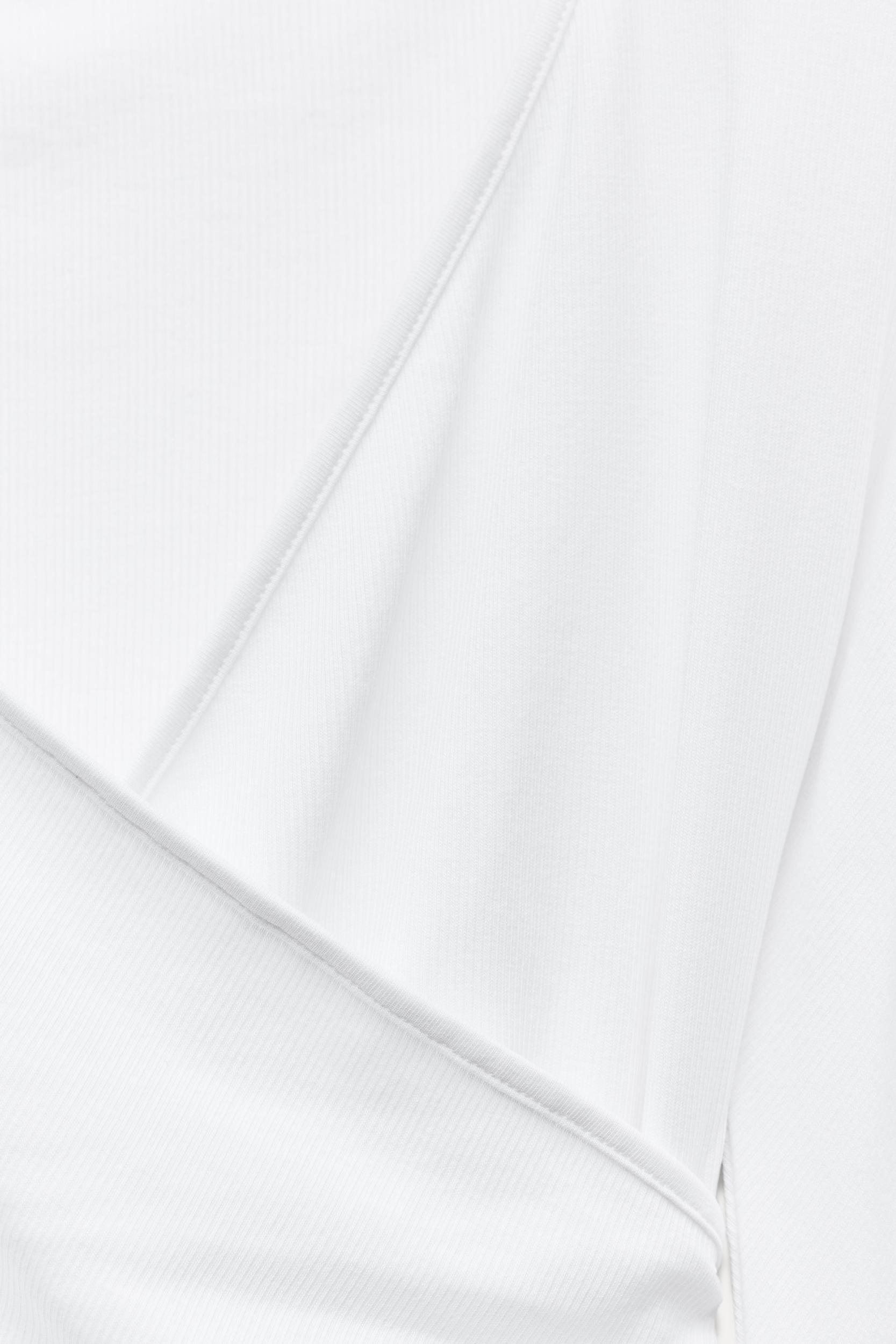 DRAPED WRAP BODYSUIT Product Image