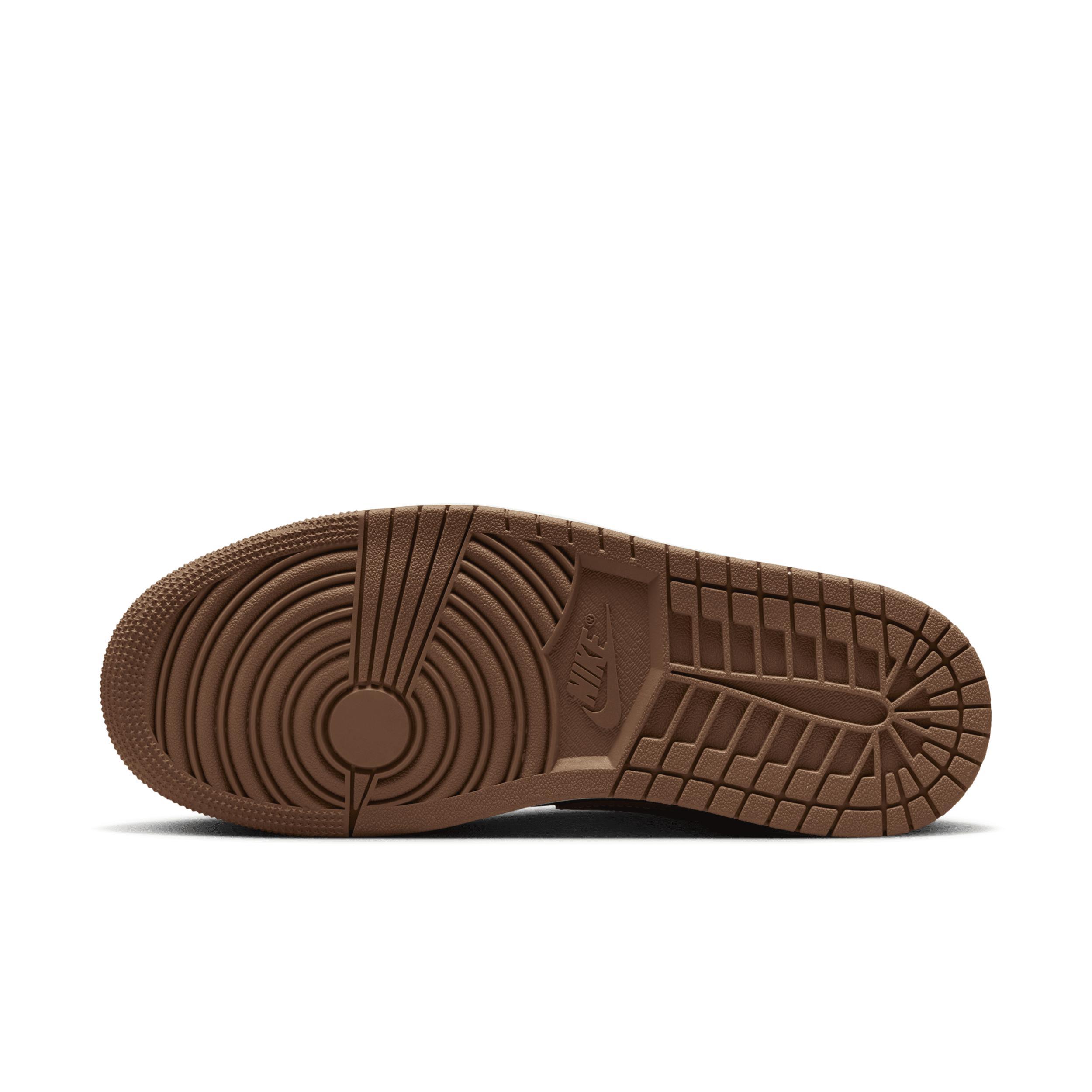 Jordan Womens AJ 1 Low - Basketball Shoes Off Noir/Archaeo Brown/Sail Product Image