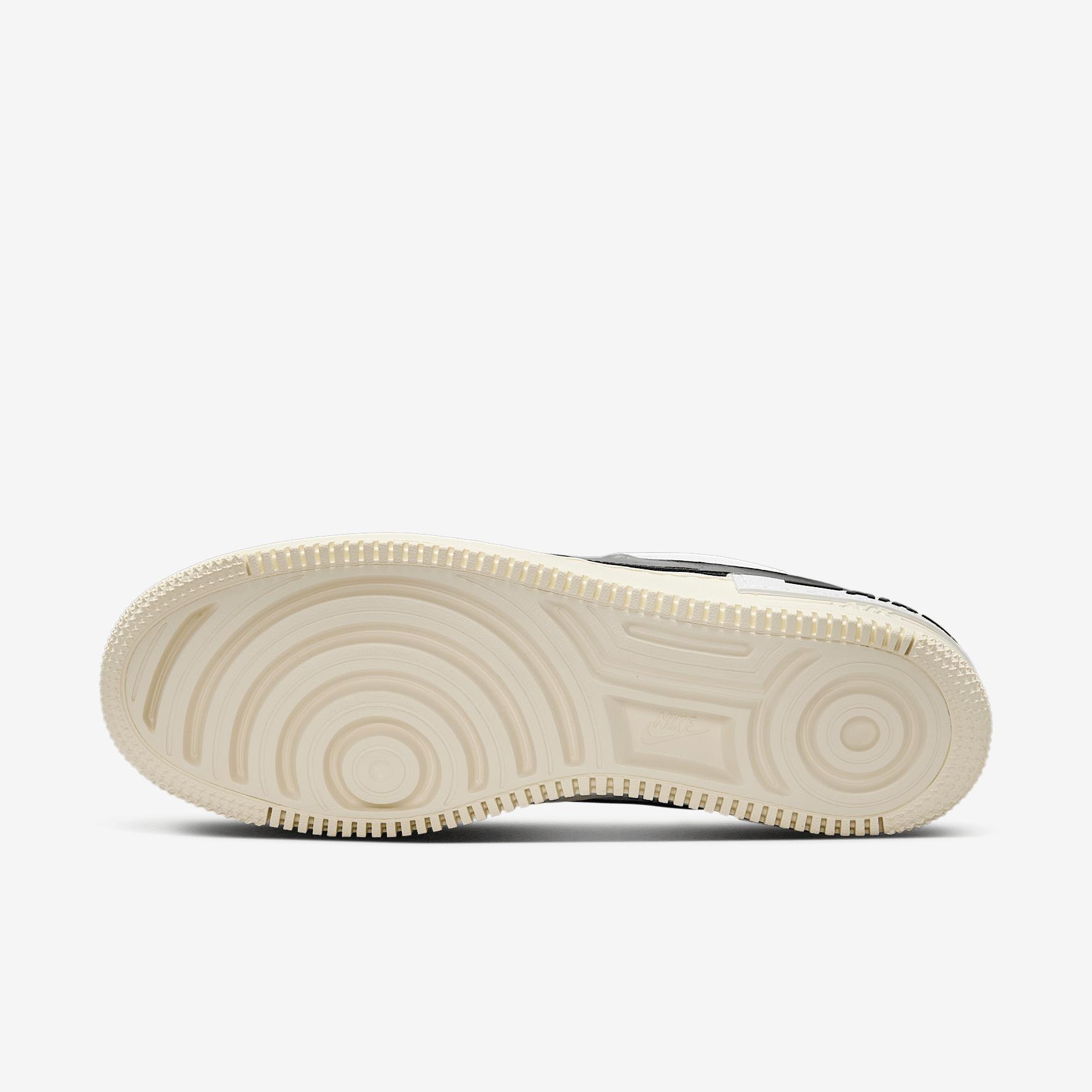 Nike Womens Air Force 1 Shadow Casual Shoes in White/Off Noir/Collegiate Grey Product Image