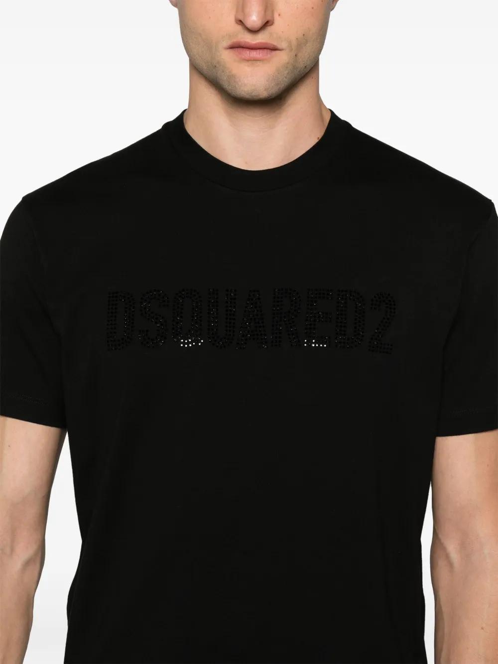 logo-embellished cotton T-shirt Product Image