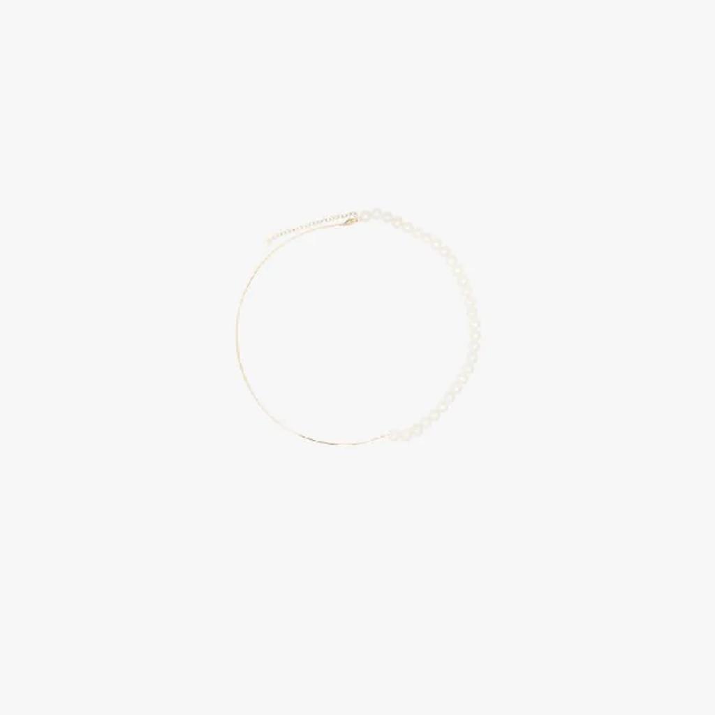 MATEO 14kt Yellow Gold Not Your Mother's Pearl Necklace Product Image
