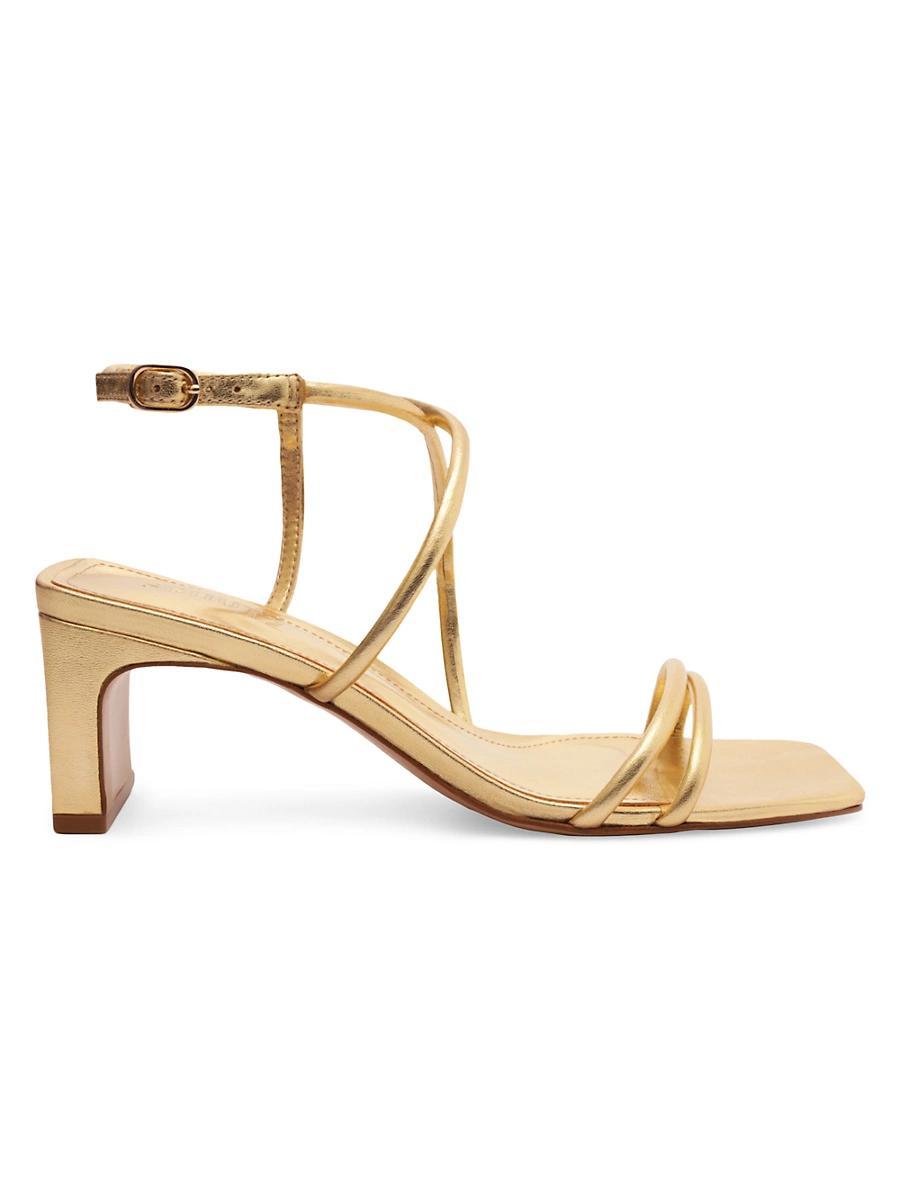 Aimee Block Leather Sandal Product Image