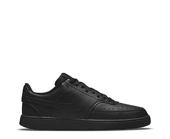 Nike Court Vision Next Nature Men's Low-Top Shoes, Size: 11.5, Black White Black Product Image