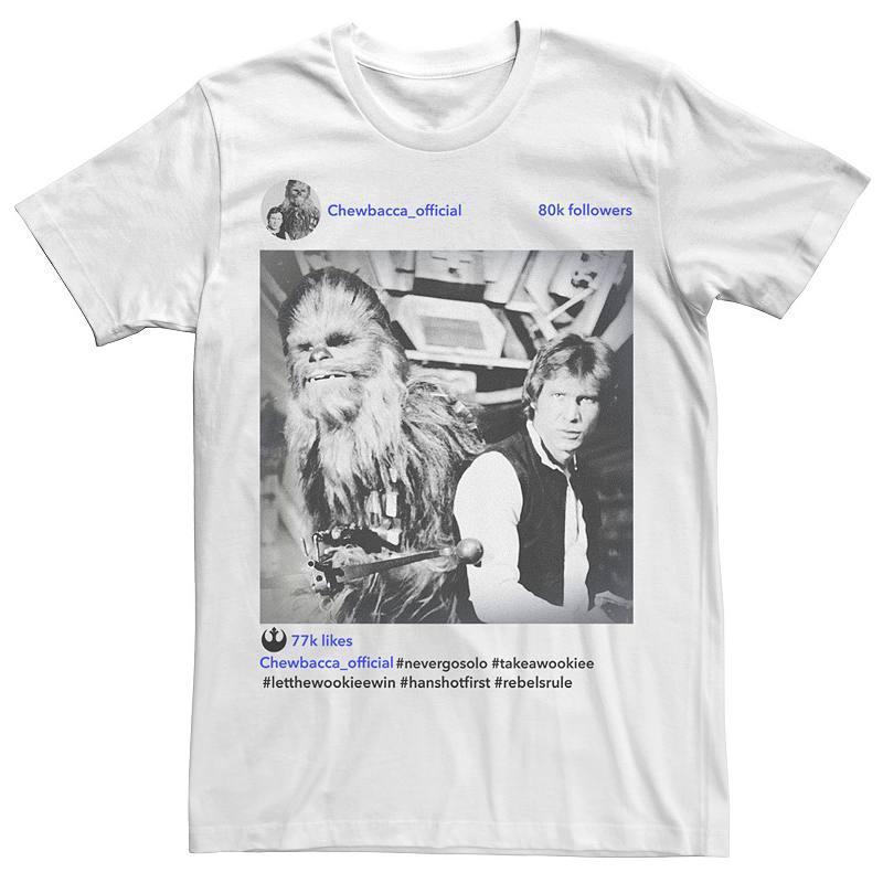Men's Star Wars Rebel Life Graphic Tee, Size: Medium, White Product Image