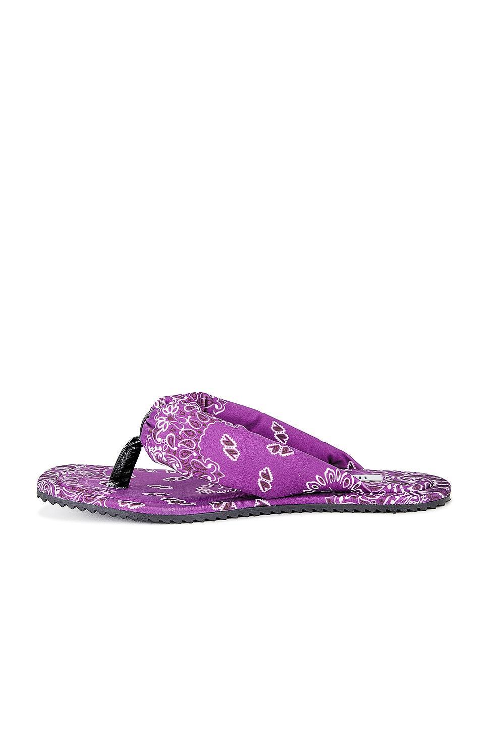 Bandana Printed Indie Flat Thong Sandal Product Image