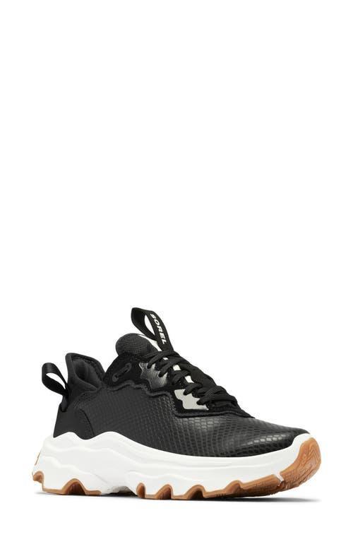 SOREL Kinetic Breakthru City Lace (Bleached Ceramic/Optimized Orange) Women's Shoes Product Image
