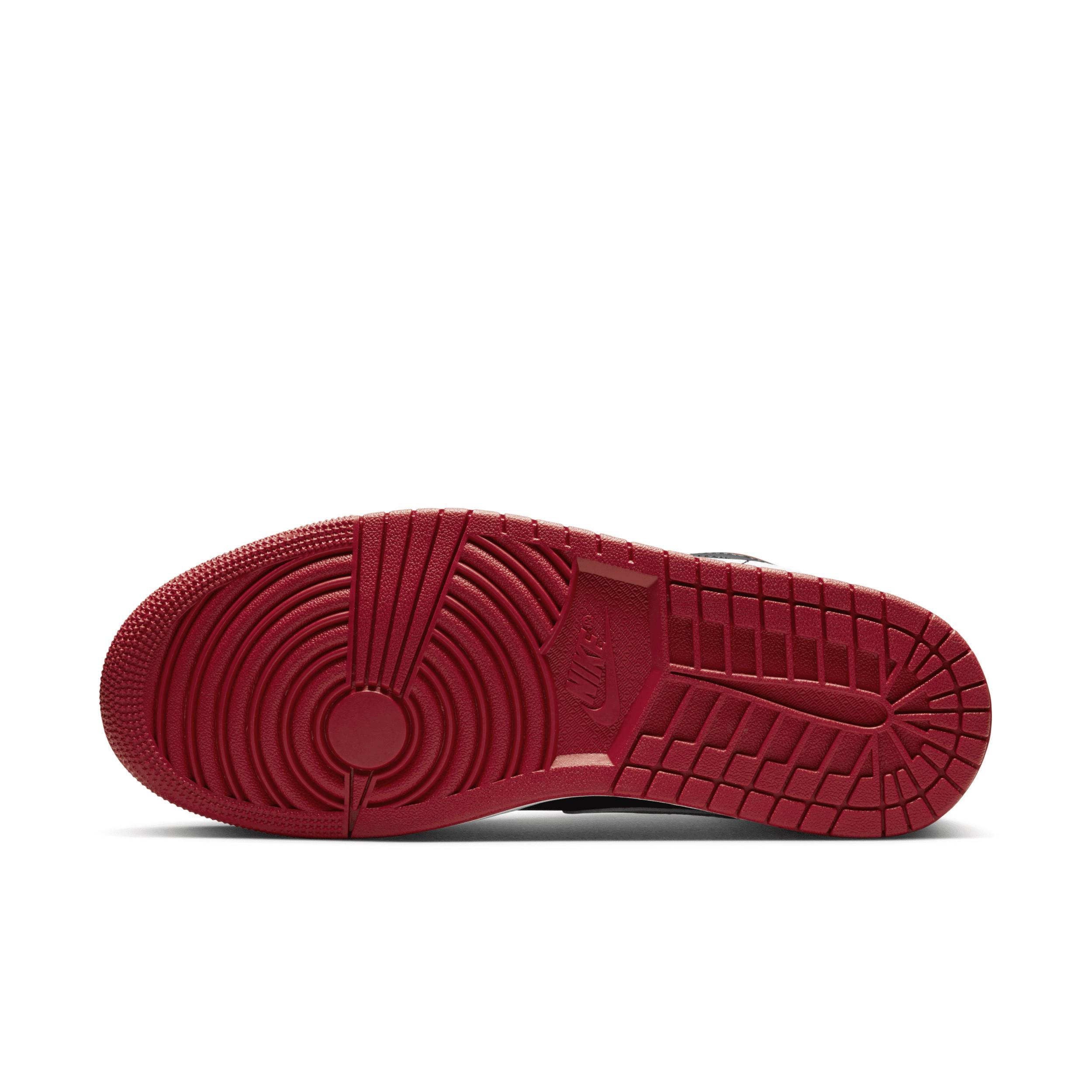 Jordan Mens AJ 1 Low - Shoes Gym Red/Black/White Product Image