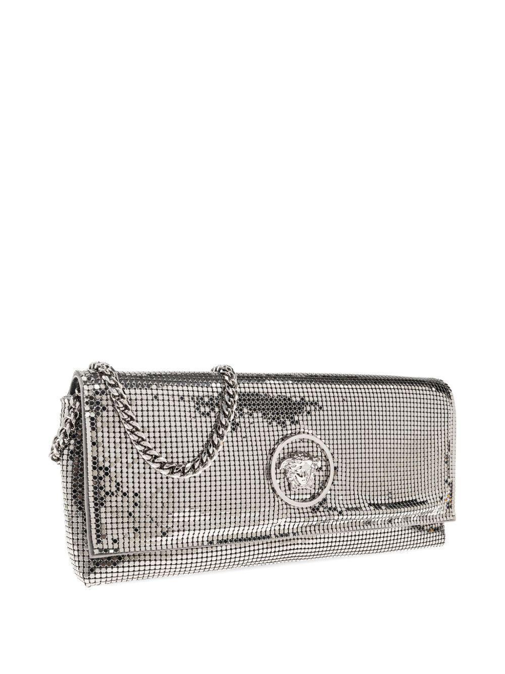 La Medusa metal mesh clutch bag Product Image