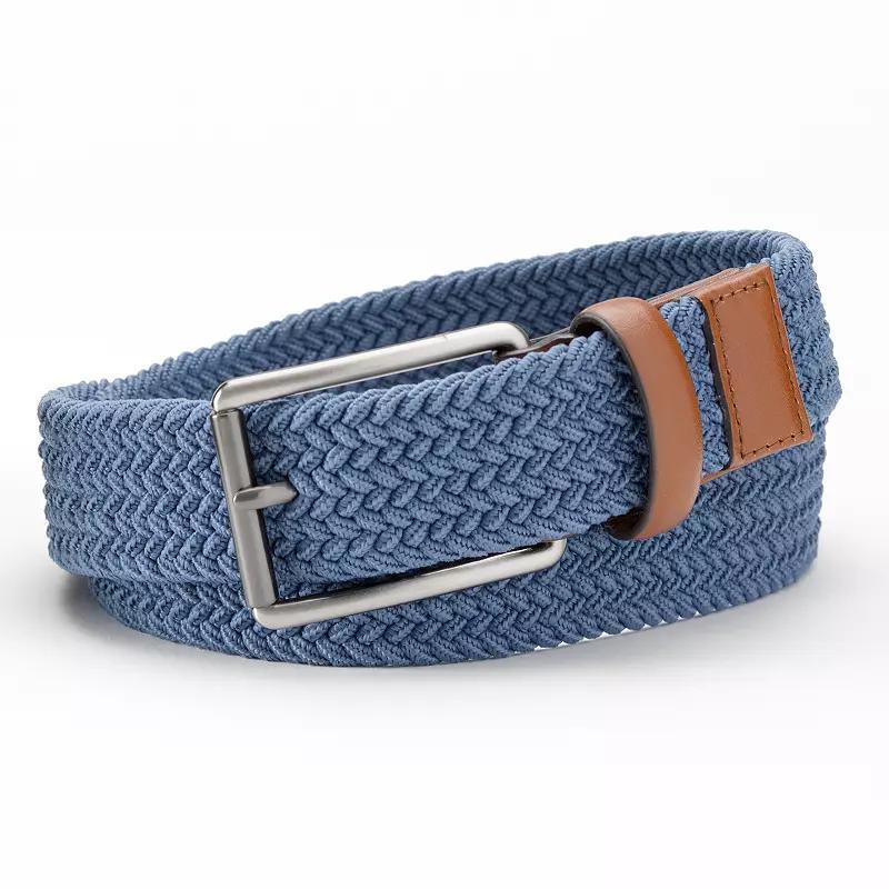 Men's Grand Slam Braided Stretch Golf Belt, Size: 30, Blue Product Image