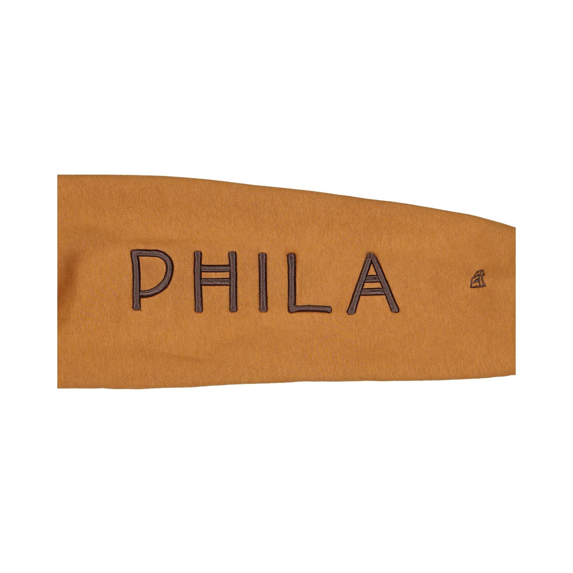 Philadelphia 76ers 2025 All-Star Game Victory Grove Women's Light Bronze Hoodie Female Product Image
