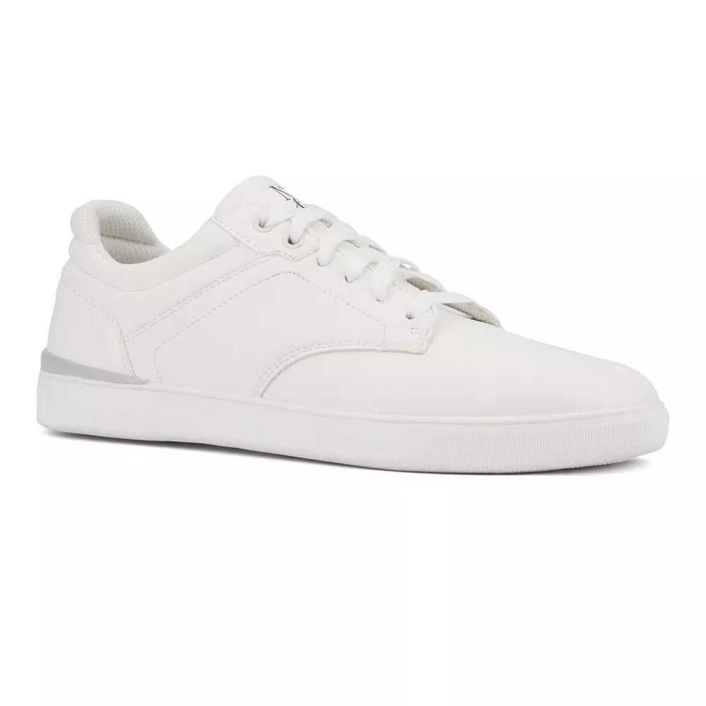 New York & Company Neriah Men's Low-Top Sneakers, Size: 10, White Product Image