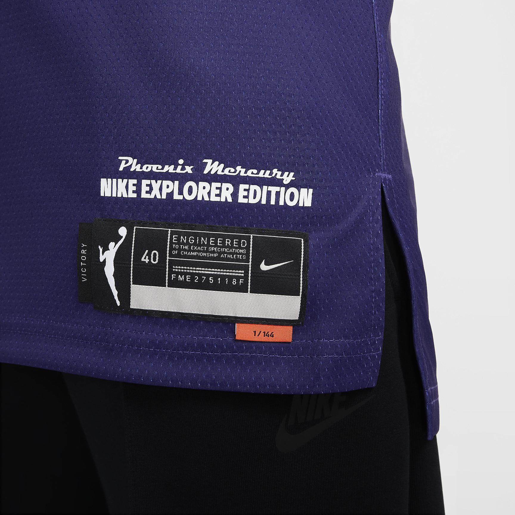 Brittney Griner Phoenix Mercury Explorer Edition Nike Dri-FIT WNBA Victory Jersey Product Image