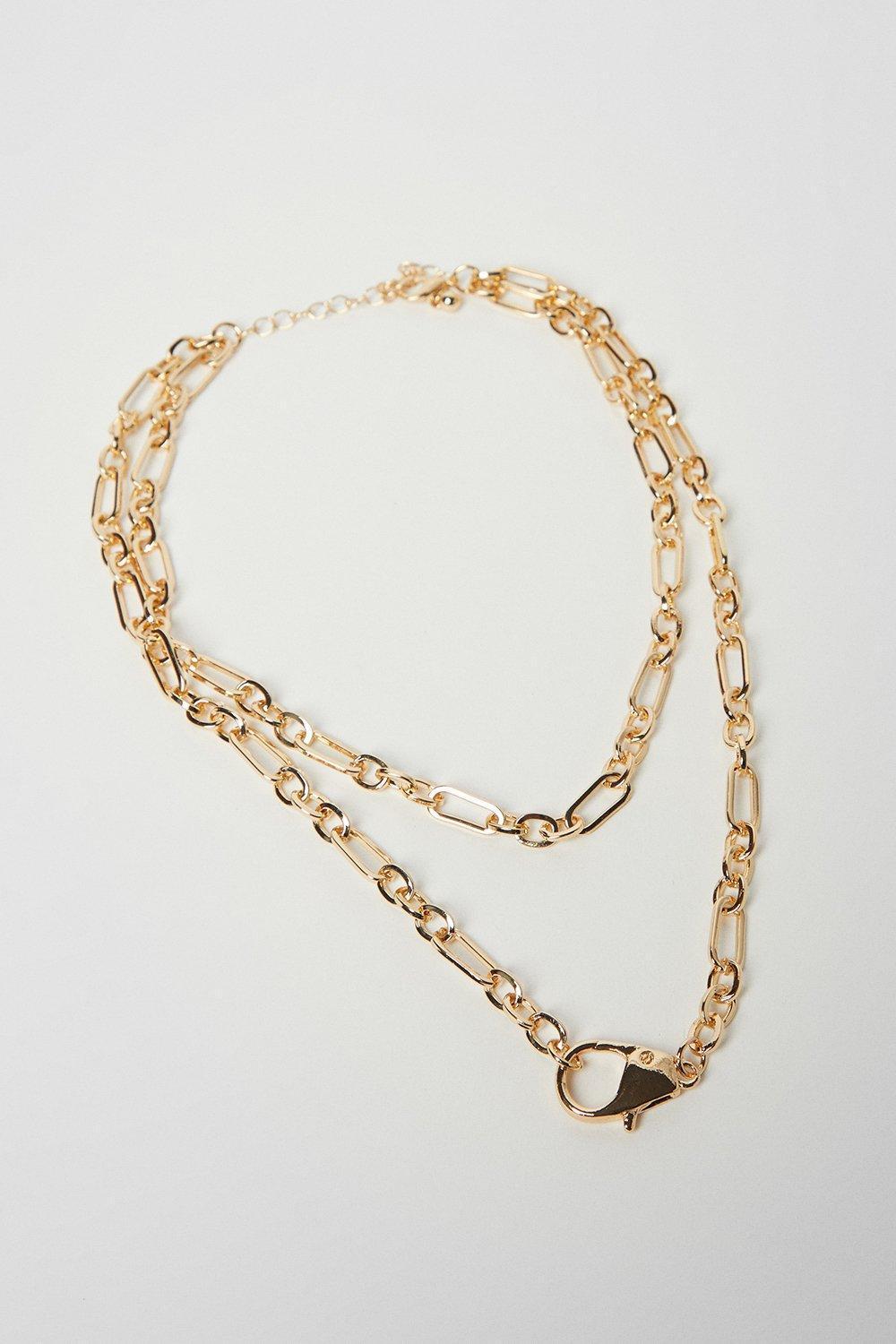 Layered Chain Necklace Product Image