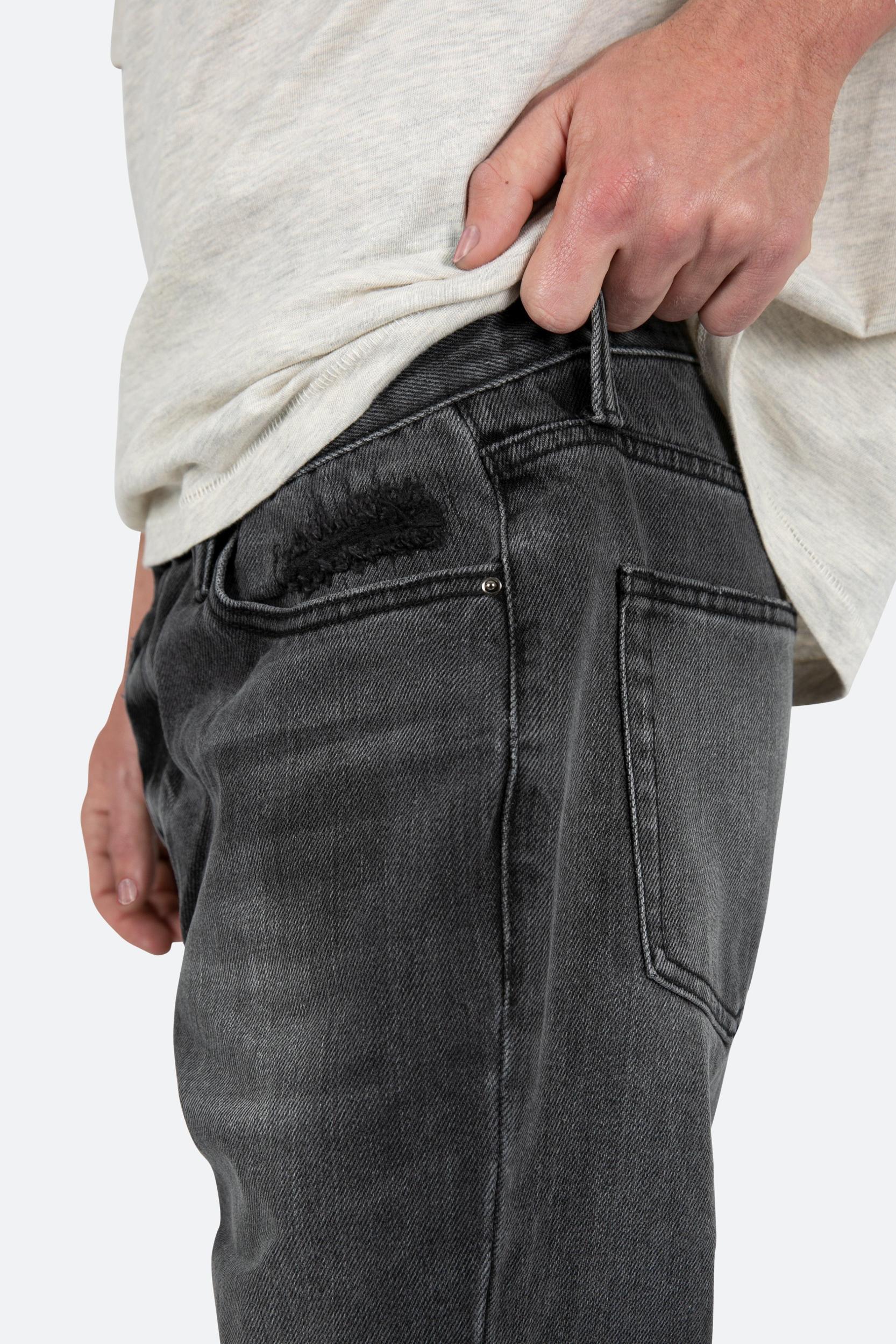 B476 Flare Denim - Black Product Image