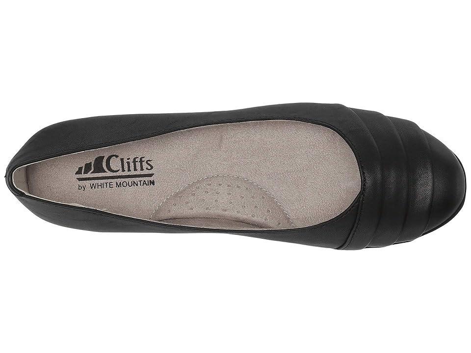Cliffs by White Mountain Clara Women's Ballet Flats, Size: 6, Black Burnished Smo Product Image