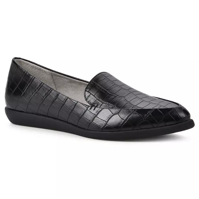 Cliffs by White Mountain Mint Women's Loafers, Size: 6, Black Croco Product Image