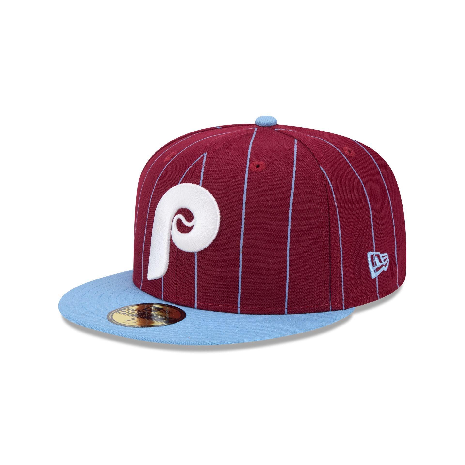 Just Caps Jacquard Visor New York Mets 59FIFTY Fitted Hat Male Product Image