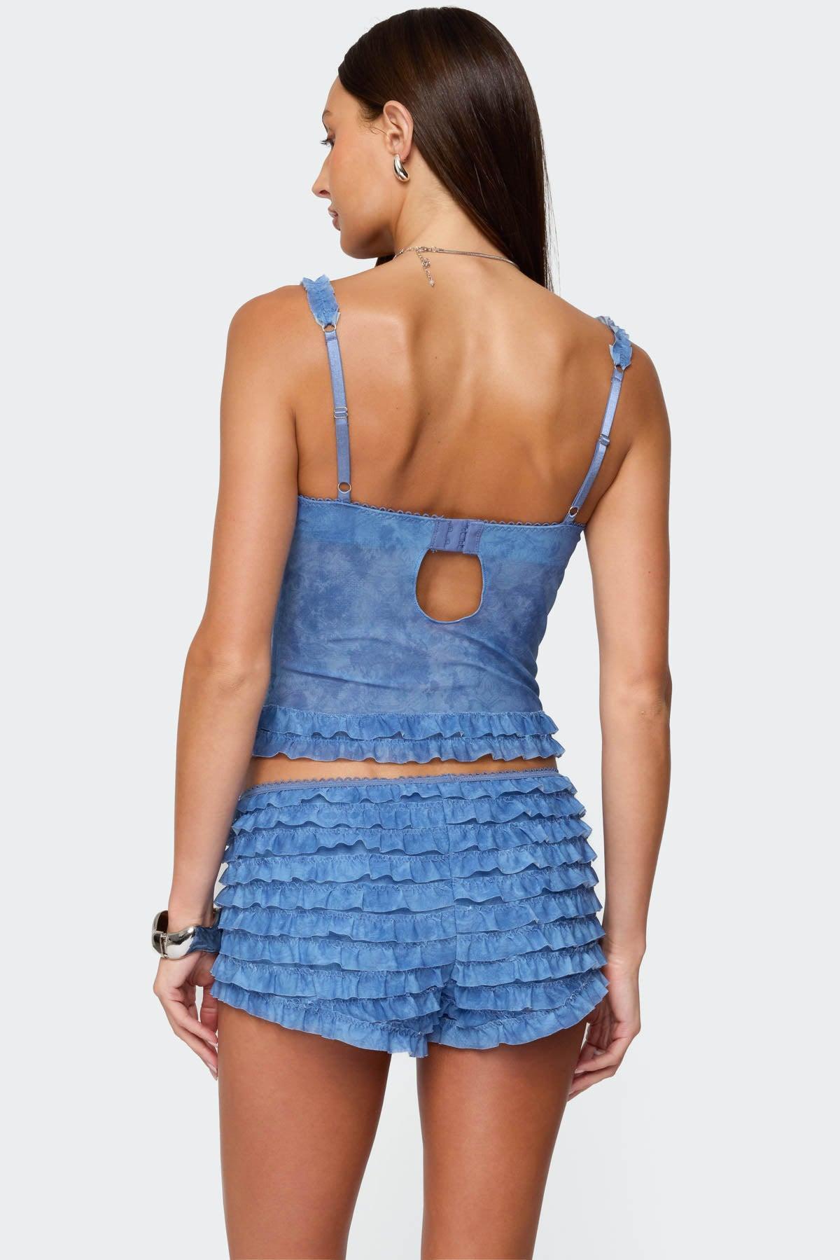 Shailee Ruffled Bra Top Product Image