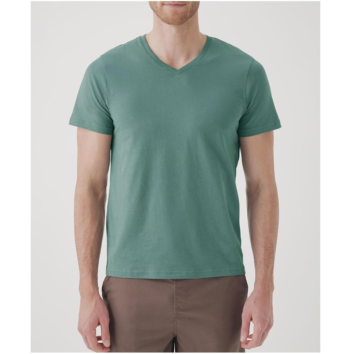 Pact Mens Softspun V-Neck Tee Product Image