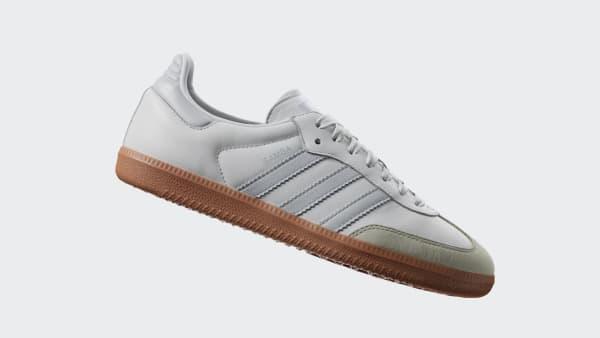 adidas Samba OG Sneaker in Cream White/silver/Sand at Nordstrom, Size 10.5 Women's Product Image