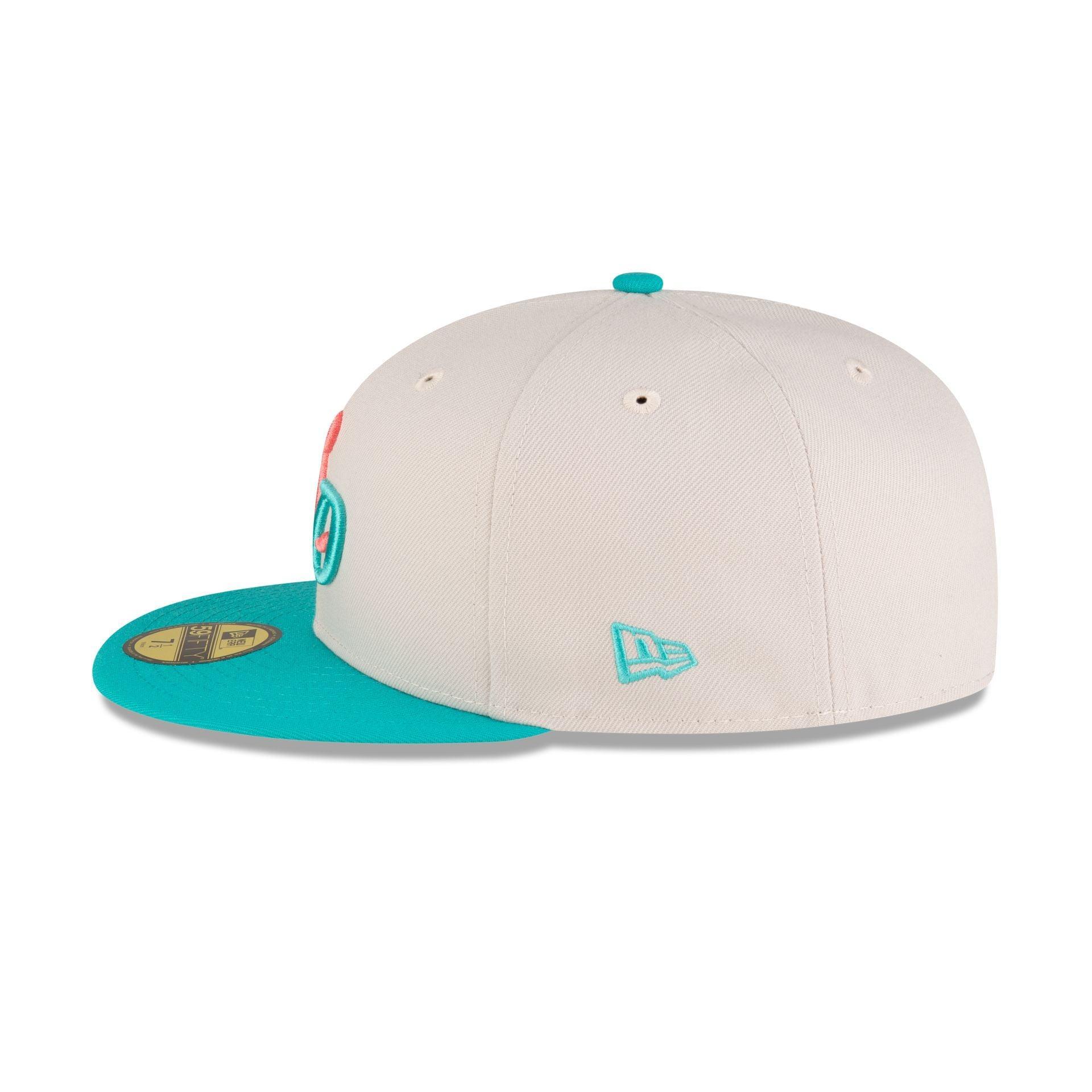 Dominican Republic Teal Script 59FIFTY Fitted Hat Male Product Image