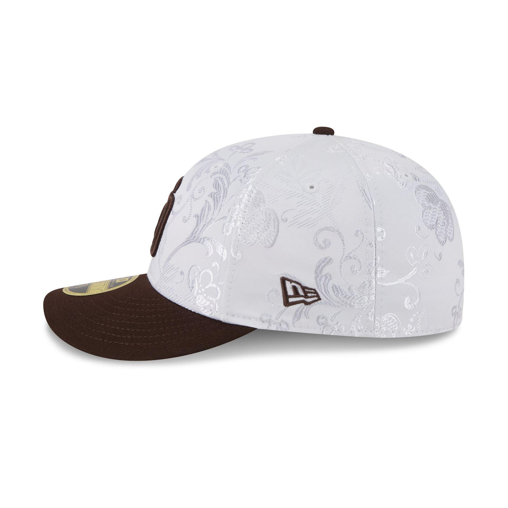 San Diego Padres Floral Shine Low Profile 59FIFTY Fitted Hat Male Product Image
