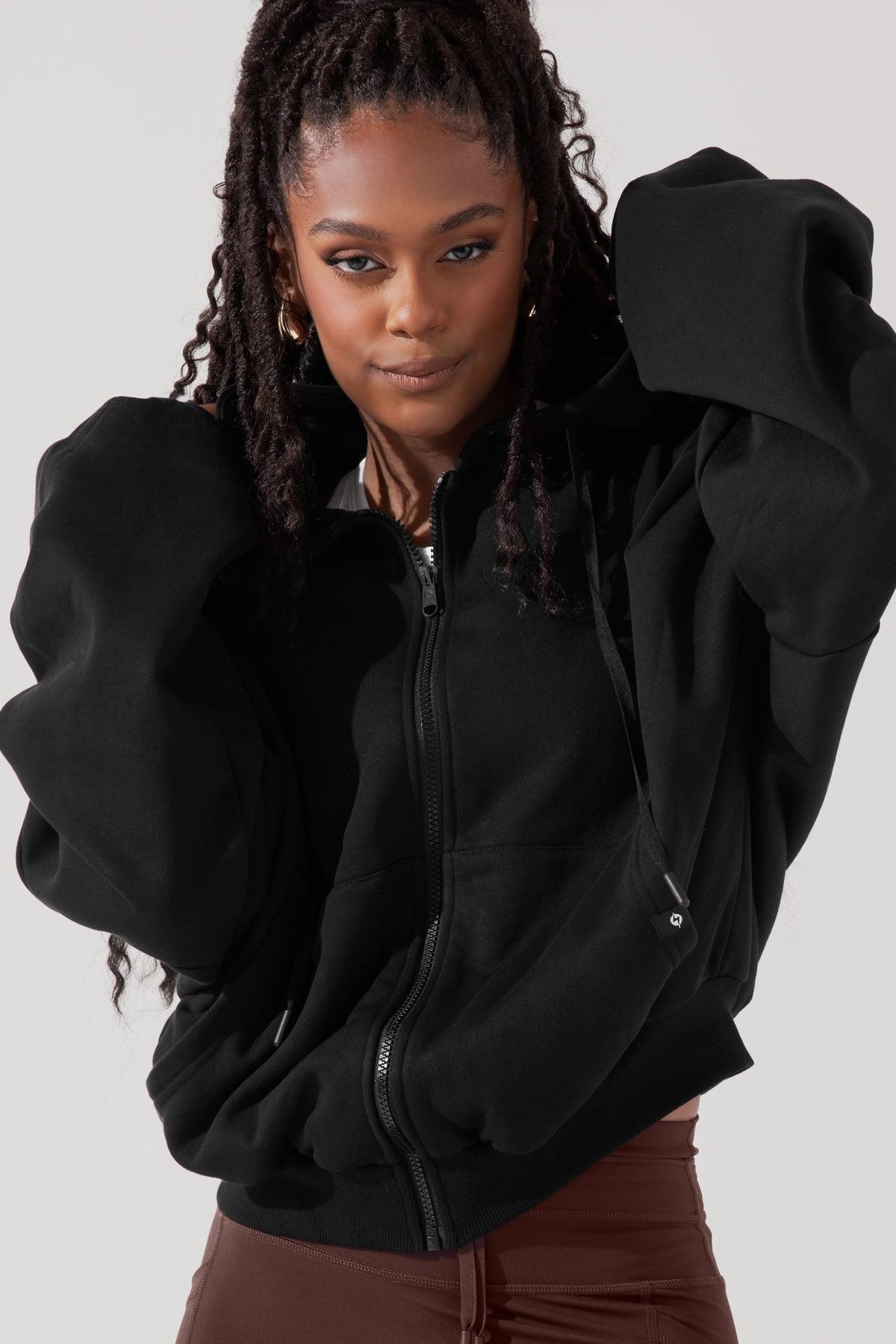Zip Cloud Hoodie - Mystic Purple Product Image