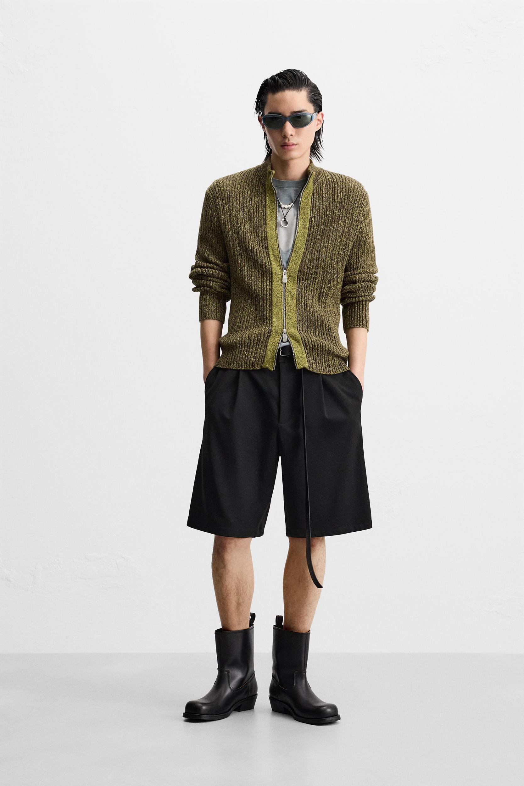 ZIP CARDIGAN Product Image