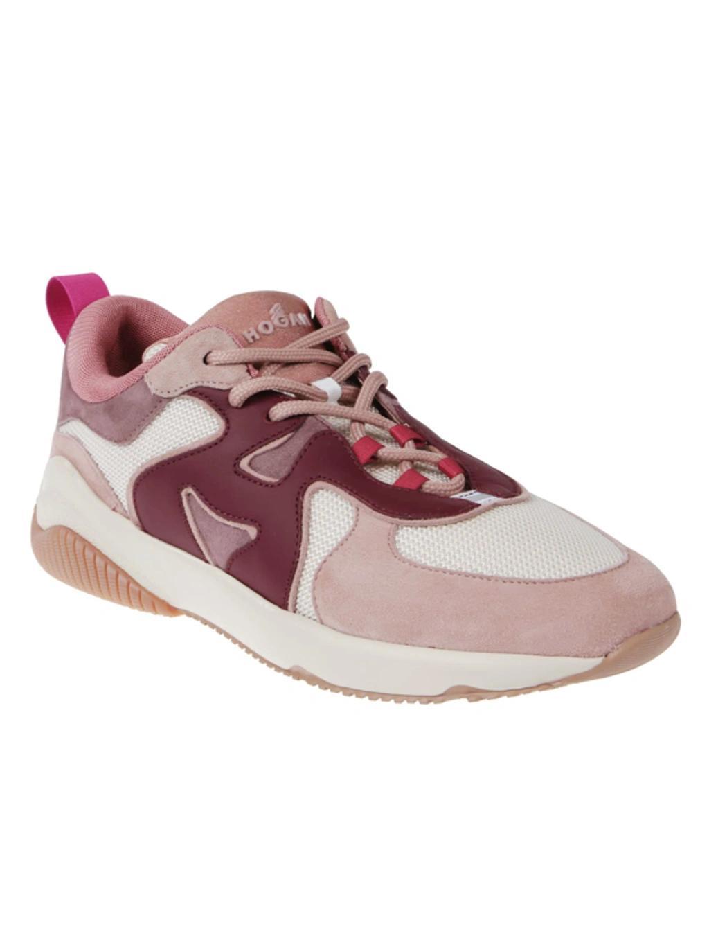 HOGAN H597 Panelled Low-top Sneakers In Multicolor Product Image