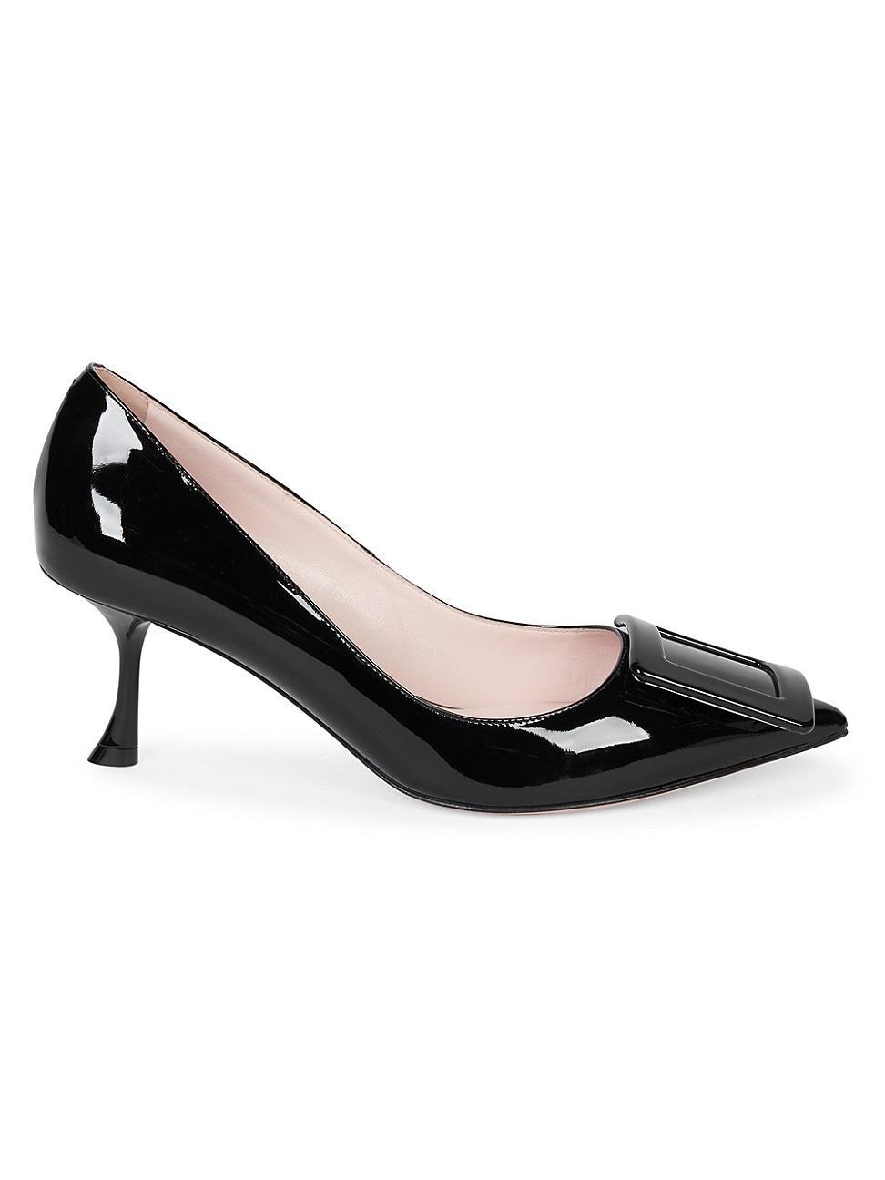 65mm Patent Buckle Pumps Product Image