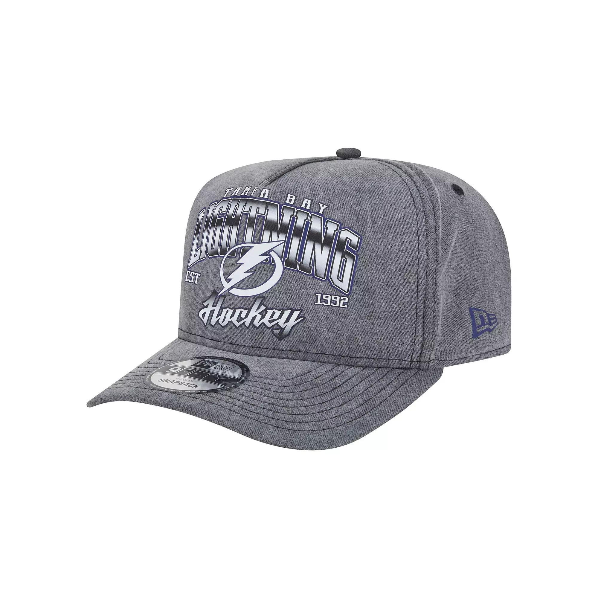 Men's New Era  Graphite Cincinnati Bengals Main 9SEVENTY Stretch-Snap Hat, Dark G Product Image