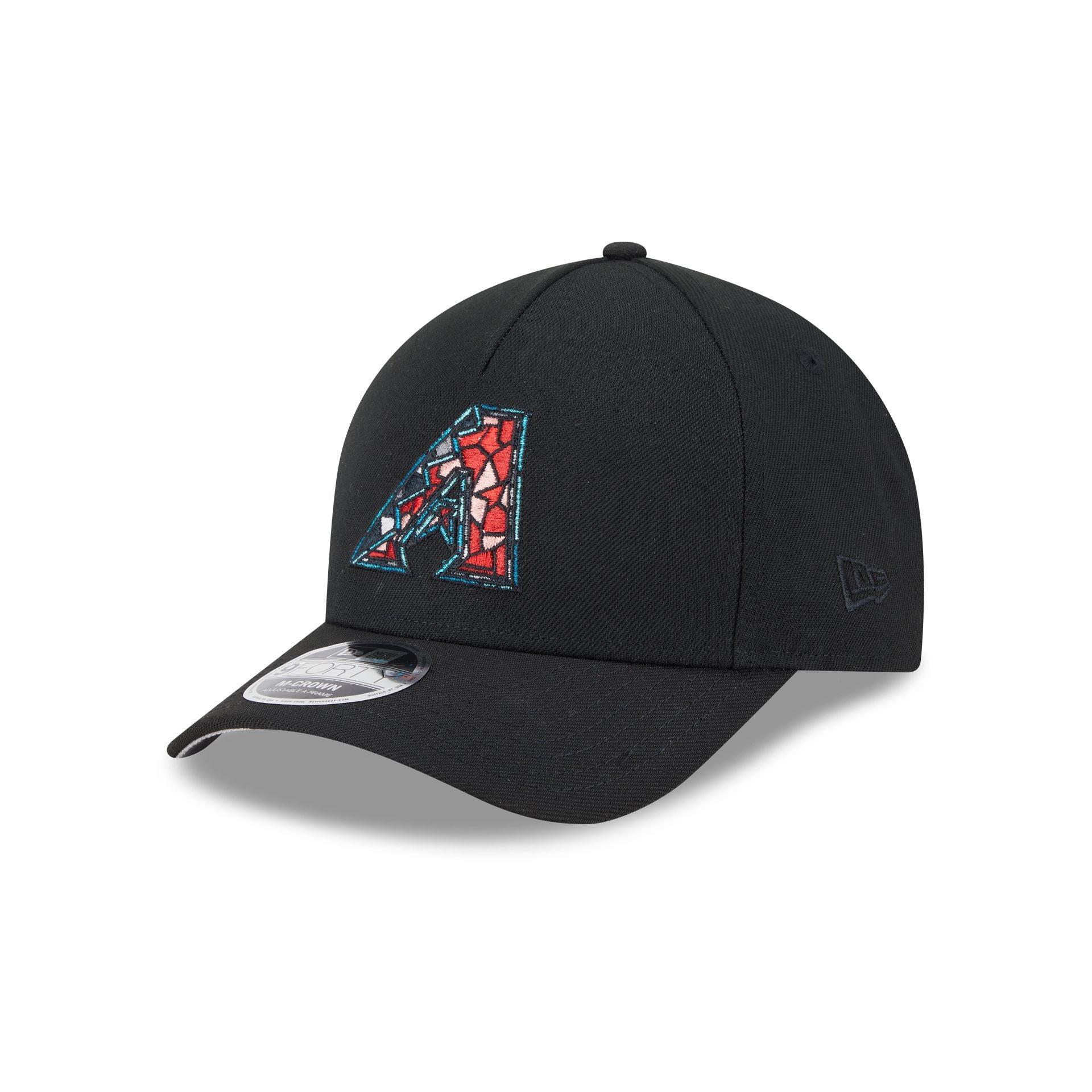 Arizona Diamondbacks Stained Glass 9FORTY M-Crown A-Frame Snapback Hat Male Product Image