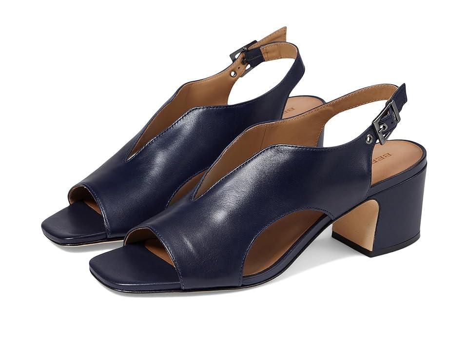 Womens Bedford Leather Mid Heel Sandals Product Image