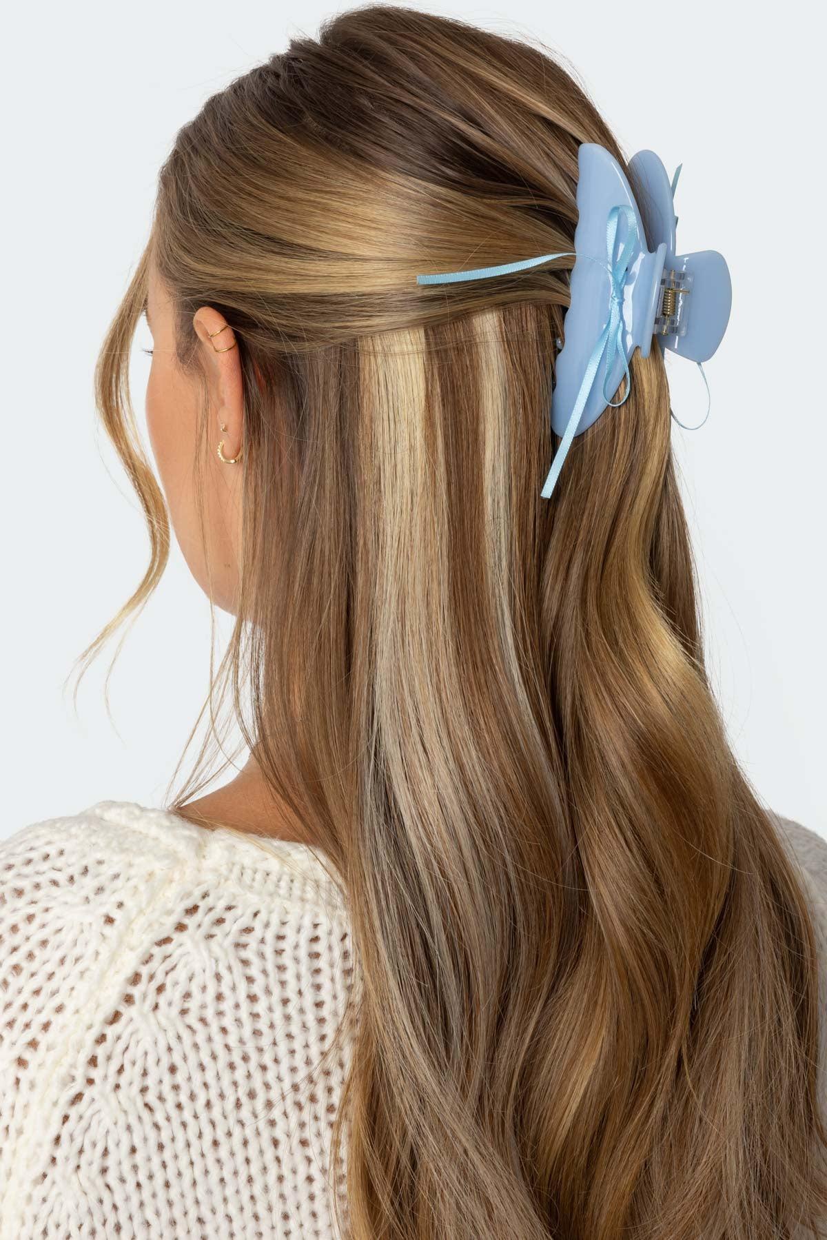 Everyday Ribbon Bow Claw Clip Product Image