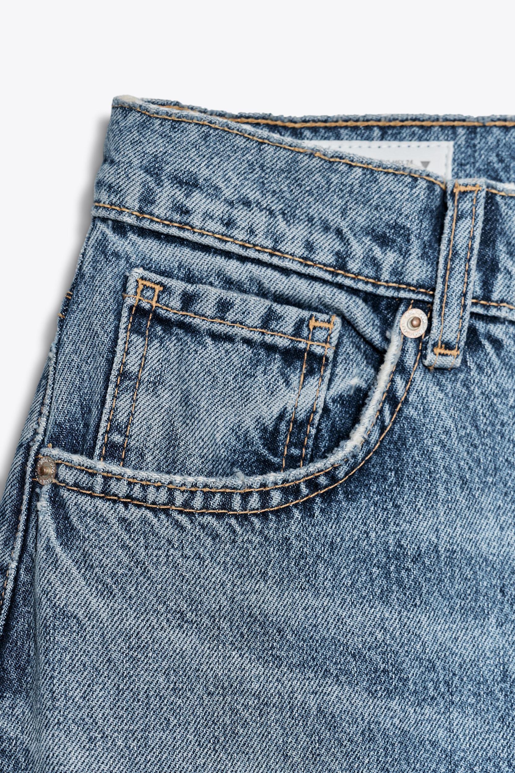 HIGH WAIST TRF BARREL JEANS Product Image